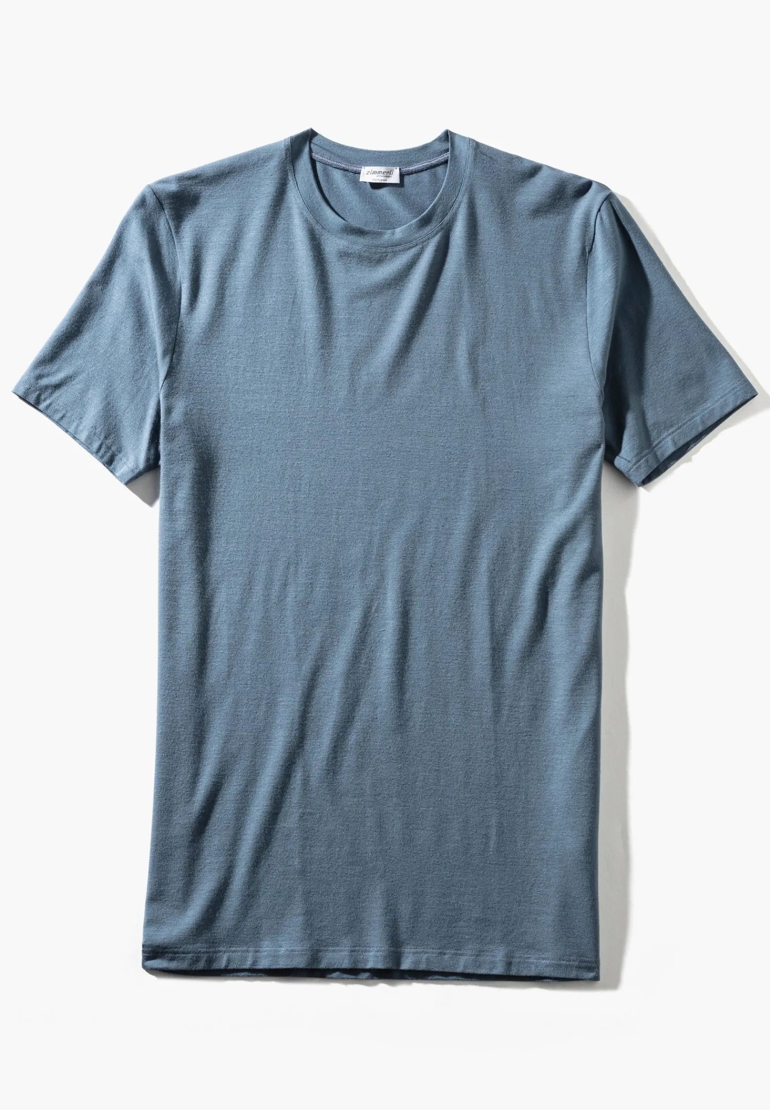 Pureness|T-Shirts-Zimmerli PurenessT-Shirt à manches courtes - blue slate