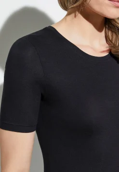 Pureness|T-Shirts-Zimmerli PurenessT-Shirt à manches courtes - black