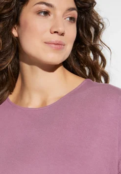 Pureness|T-Shirts-Zimmerli PurenessT-Shirt à manches courtes - mulberry