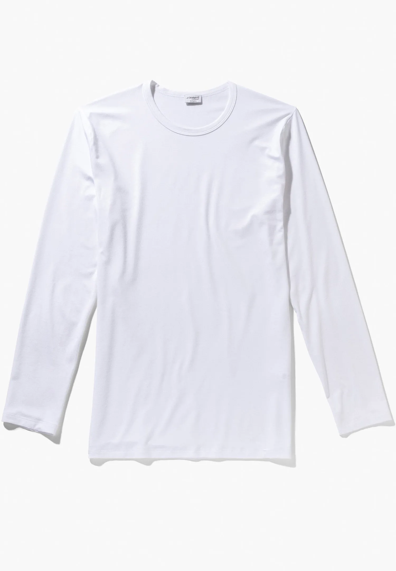 Pureness|T-Shirts Manches Longues-Zimmerli PurenessT-Shirt à manches longues - white