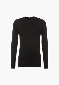 Pureness|T-Shirts Manches Longues-Zimmerli PurenessT-Shirt à manches longues - black