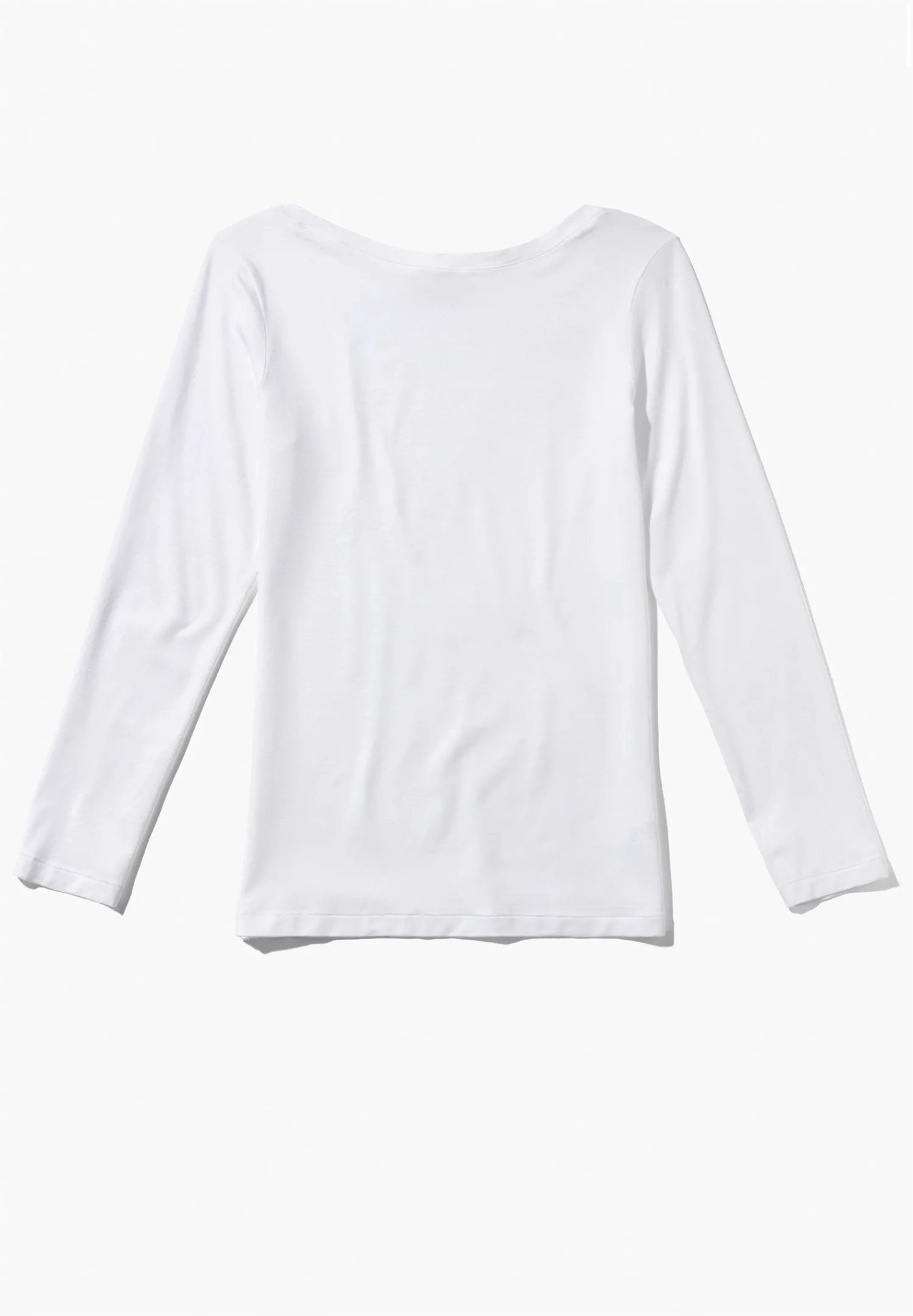Pureness|T-Shirts À Manches Longues-Zimmerli PurenessT-Shirt à manches longues - white