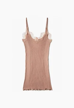 Richelieu|Tops Spaghettis-Zimmerli RichelieuCaraco fines bretelles - powder rose