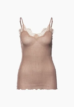Richelieu|Tops Spaghettis-Zimmerli RichelieuCaraco fines bretelles - powder rose