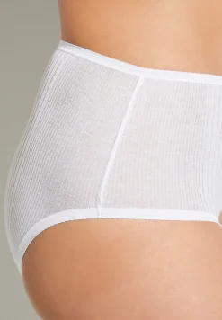 Richelieu|Slips-Zimmerli RichelieuHipster - white