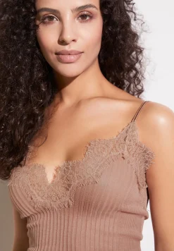 Richelieu|Chemises De Nuit-Zimmerli RichelieuNuisette - powder rose