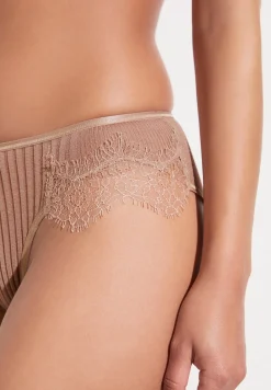 Richelieu|Slips-Zimmerli RichelieuSlip - powder rose