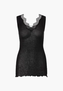 Richelieu|Tops-Zimmerli RichelieuTop - black