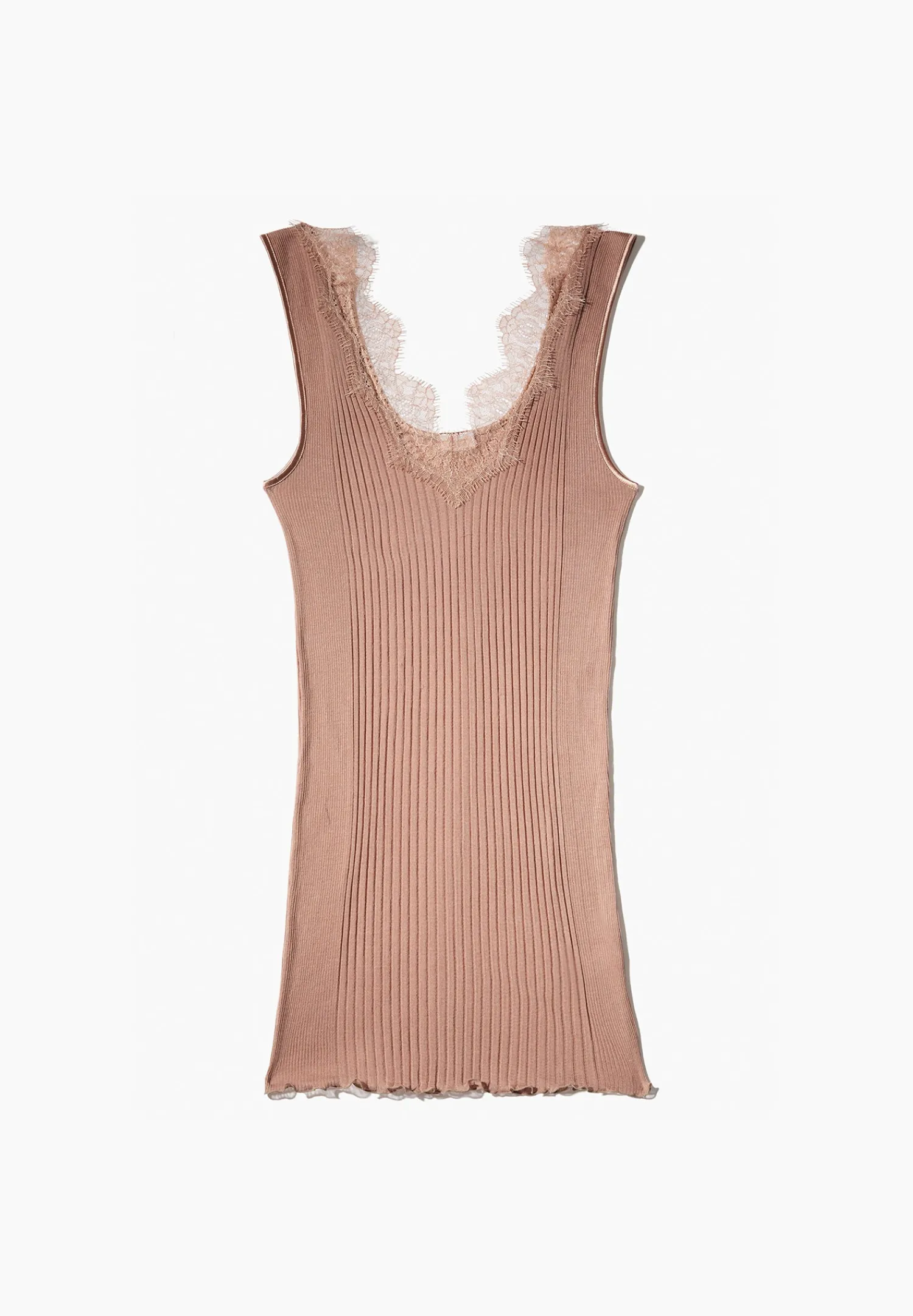 Richelieu|Tops-Zimmerli RichelieuTop - powder rose