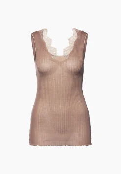 Richelieu|Tops-Zimmerli RichelieuTop - powder rose