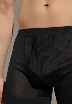 Royal Classic|Caleçons Et Boxer Briefs-Zimmerli Royal ClassicBoxer - noirSuper fins