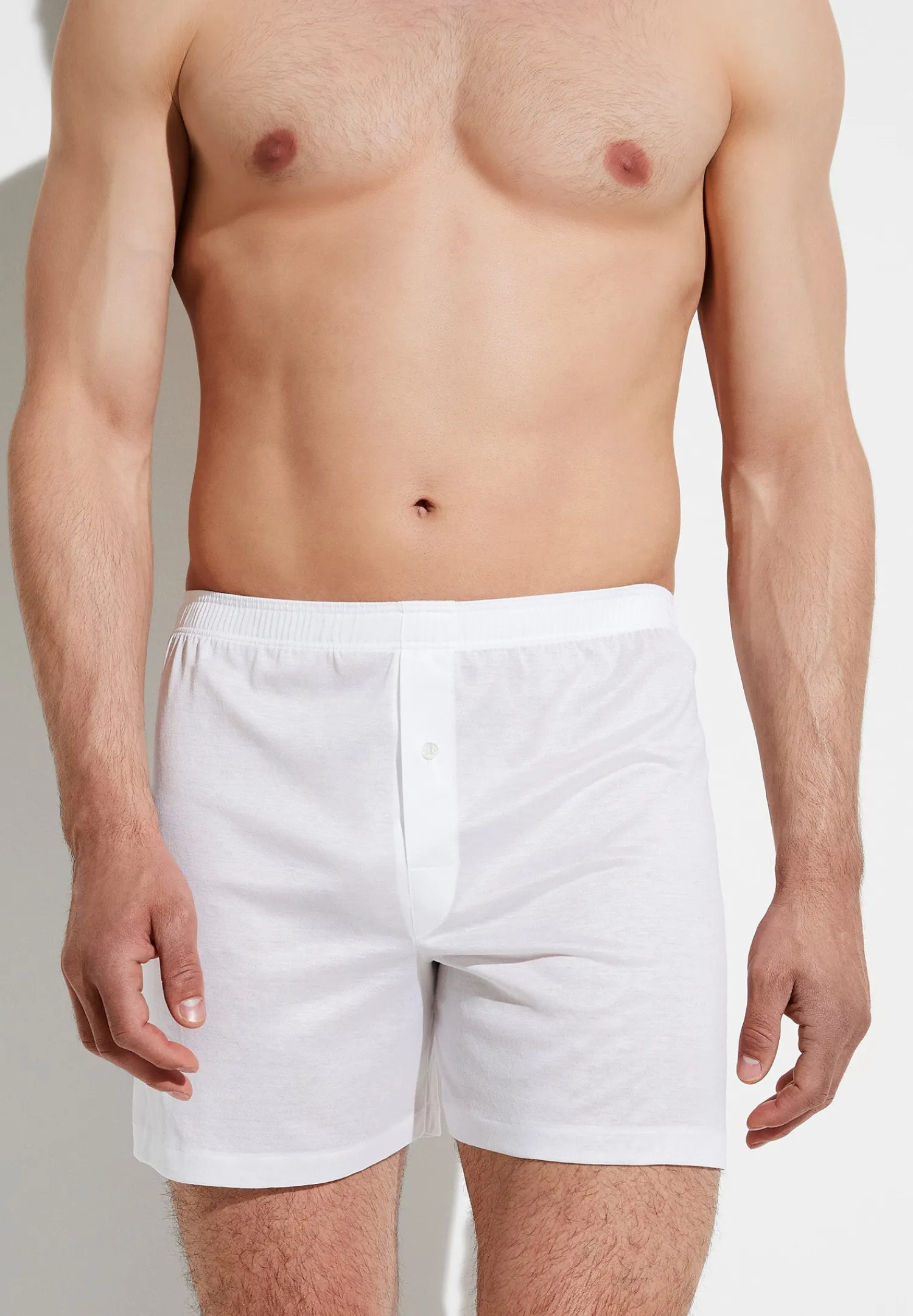 Royal Classic|Boxershorts-Zimmerli Royal ClassicBoxer Shorts - blancSuper fins