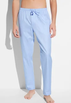 Pantalons|Pantalons-Zimmerli Sea Island WovenPantalon - blue