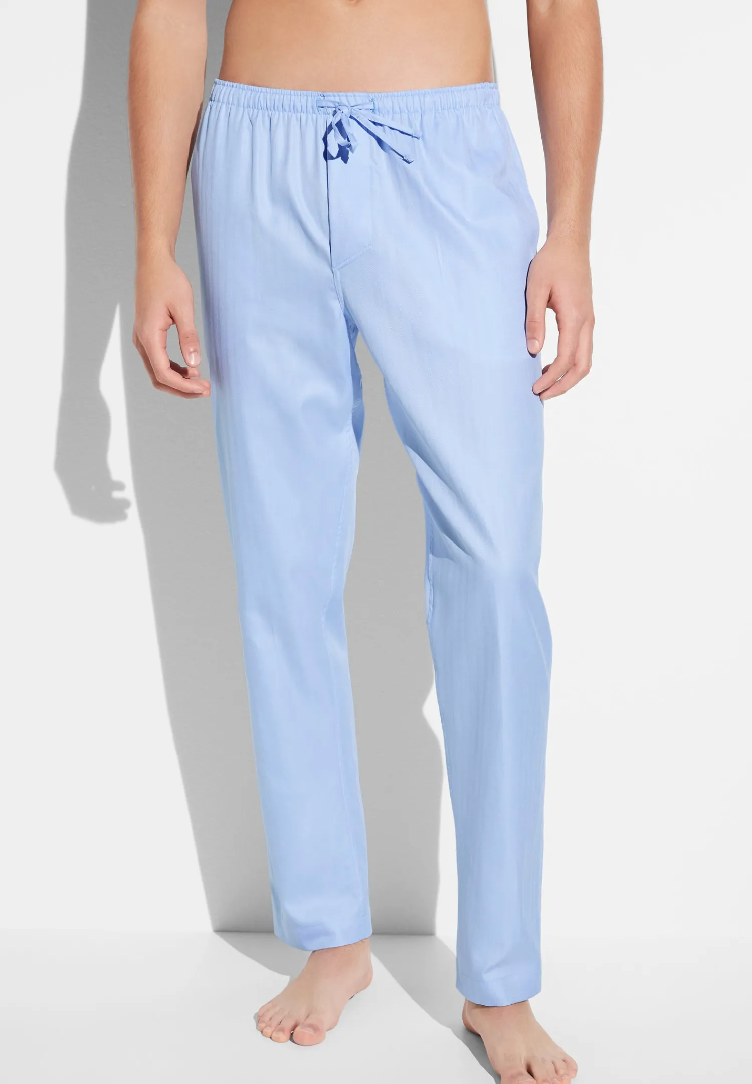 Pantalons|Pantalons-Zimmerli Sea Island WovenPantalon - blue