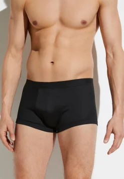 Sea Island|Caleçons Et Boxer Briefs-Zimmerli Sea IslandBoxer Trunk - black