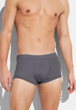 Sea Island|Caleçons Et Boxer Briefs-Zimmerli Sea IslandBoxer Trunk - dark grey