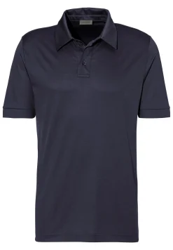 Sea Island|Polos-Zimmerli Sea IslandPolo à manches courtes - navy