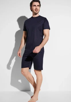Sea Island|Pyjamas-Zimmerli Sea IslandPyjama court - navy