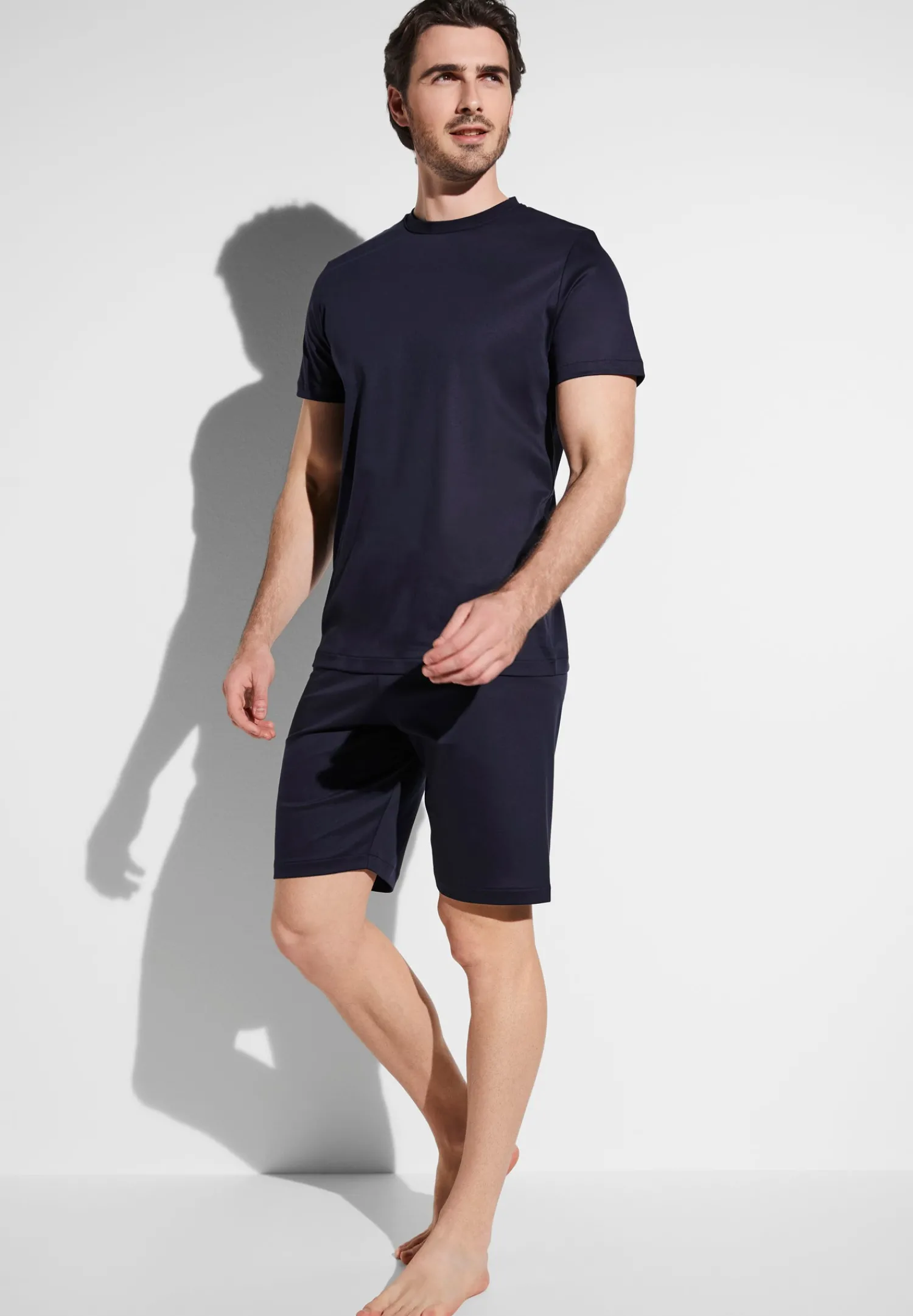Sea Island|Pyjamas-Zimmerli Sea IslandPyjama court - navy