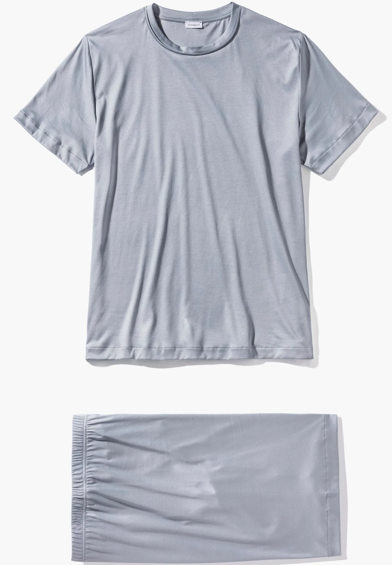 Sea Island|Pyjamas-Zimmerli Sea IslandPyjama court - smoky blue