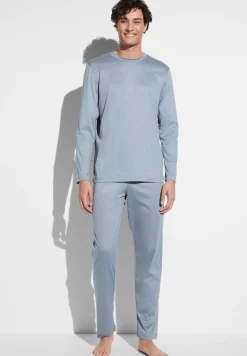 Sea Island|Pyjamas-Zimmerli Sea IslandPyjama longues - smoky blue