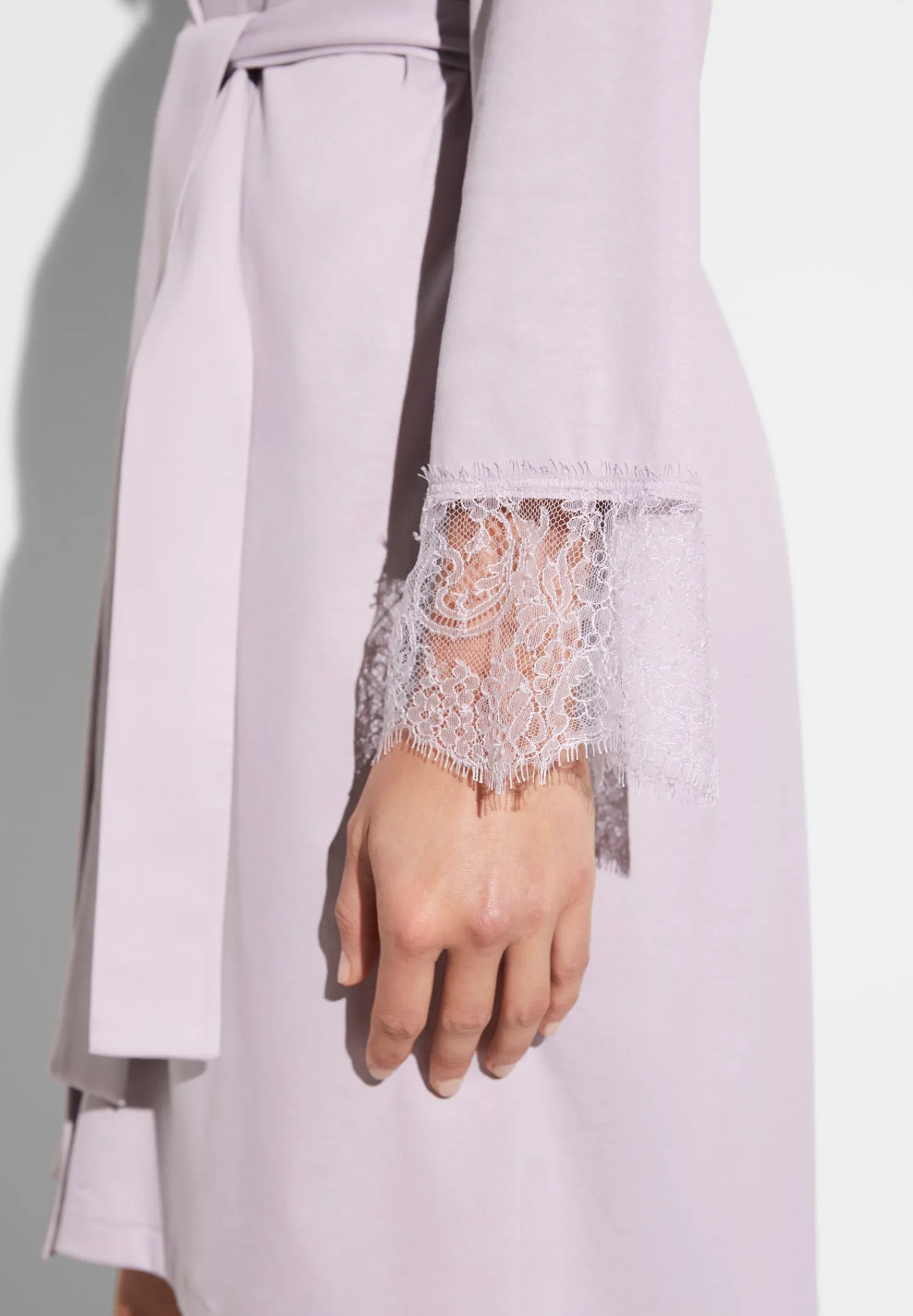 Sea Island|Peignoirs-Zimmerli Sea IslandRobe de chambre courte - lilac