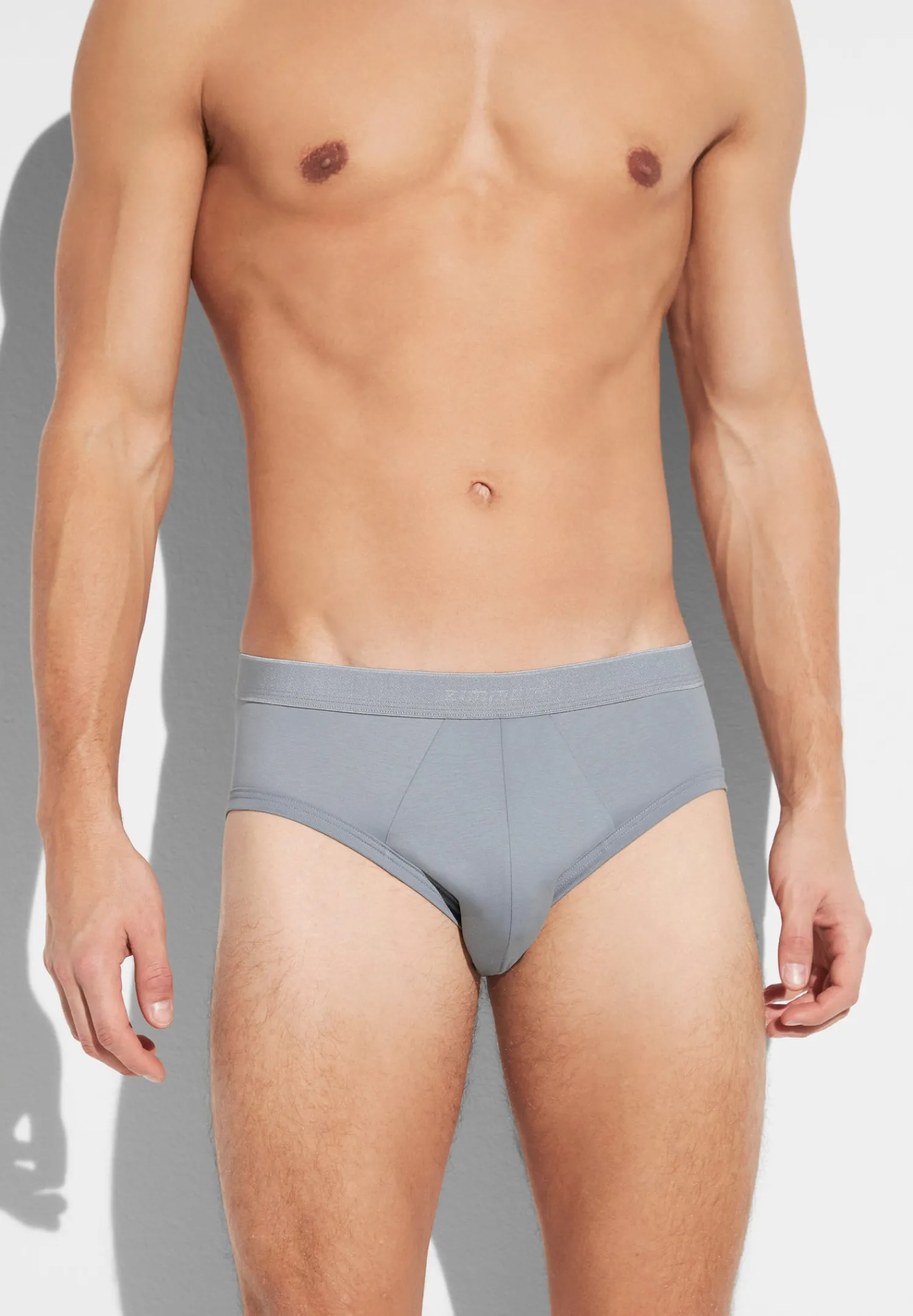 Sea Island|Slips-Zimmerli Sea IslandSlip - smoky blue