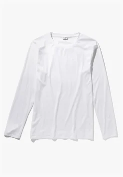 Sea Island|T-Shirts Manches Longues-Zimmerli Sea IslandT-Shirt à manches longues - white