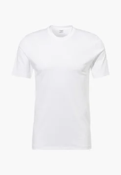 Sea Island|T-Shirts-Zimmerli Sea IslandT-Shirt à manches courtes, col rond - blanc