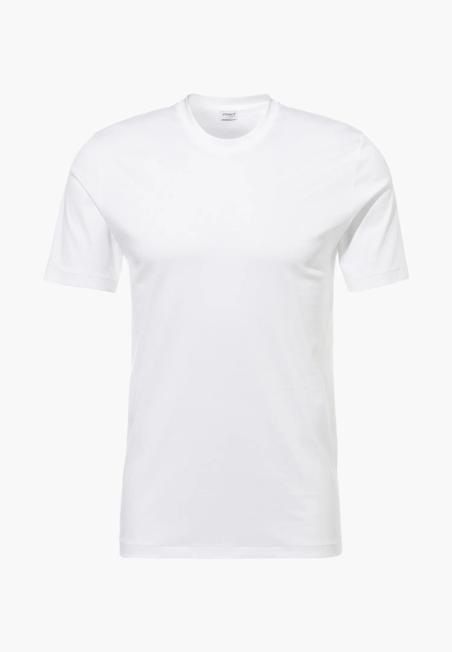 Sea Island|T-Shirts-Zimmerli Sea IslandT-Shirt à manches courtes, col rond - blanc