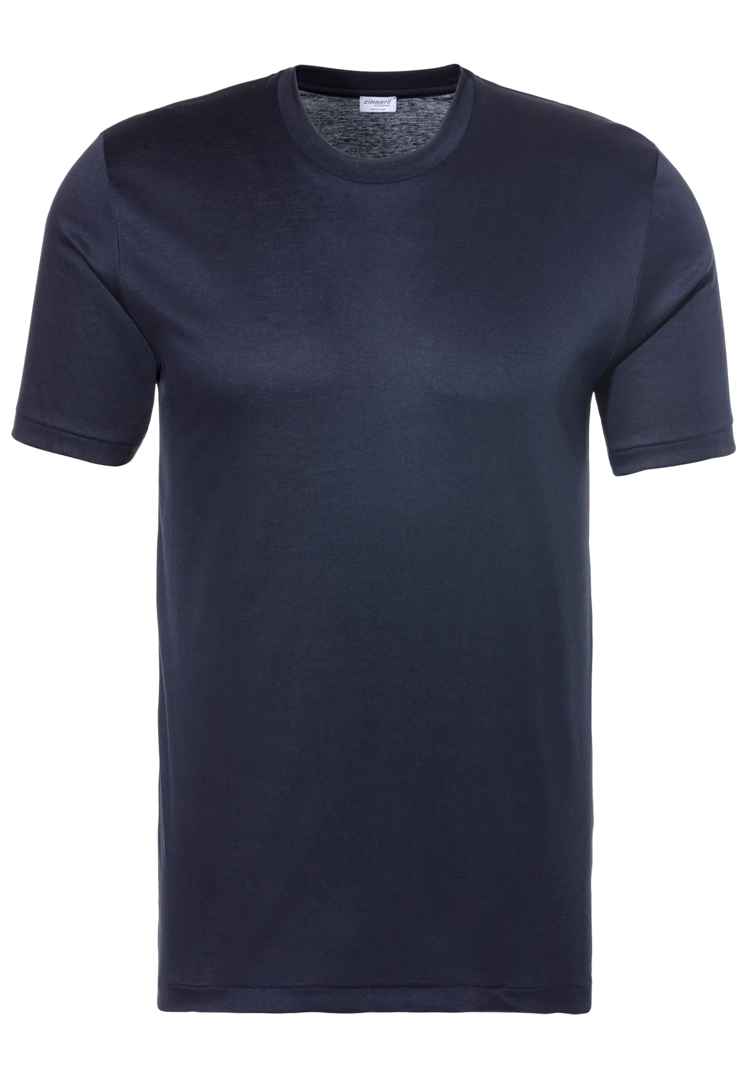 Sea Island|T-Shirts-Zimmerli Sea IslandT-Shirt à manches courtes, col rond - navy