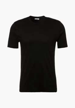 Sea Island|T-Shirts-Zimmerli Sea IslandT-Shirt à manches courtes, col rond - noir