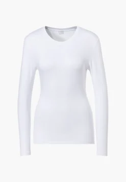 Sea Island|T-Shirts À Manches Longues-Zimmerli Sea IslandT-Shirt à manches longues - white
