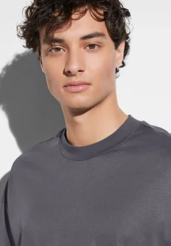 Sea Island|T-Shirts Manches Longues-Zimmerli Sea IslandT-Shirt à manches longues - dark grey