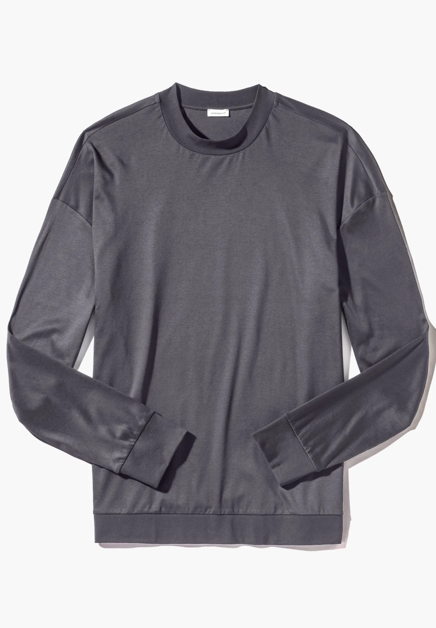 Sea Island|T-Shirts Manches Longues-Zimmerli Sea IslandT-Shirt à manches longues - dark grey