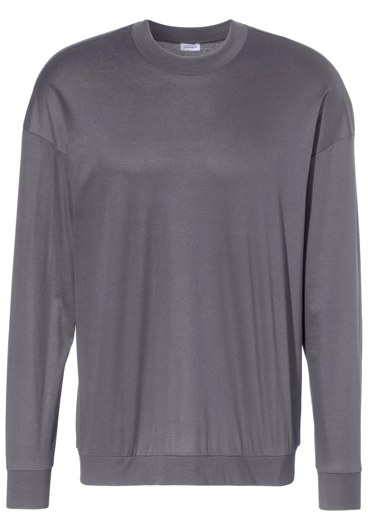 Sea Island|T-Shirts Manches Longues-Zimmerli Sea IslandT-Shirt à manches longues - dark grey
