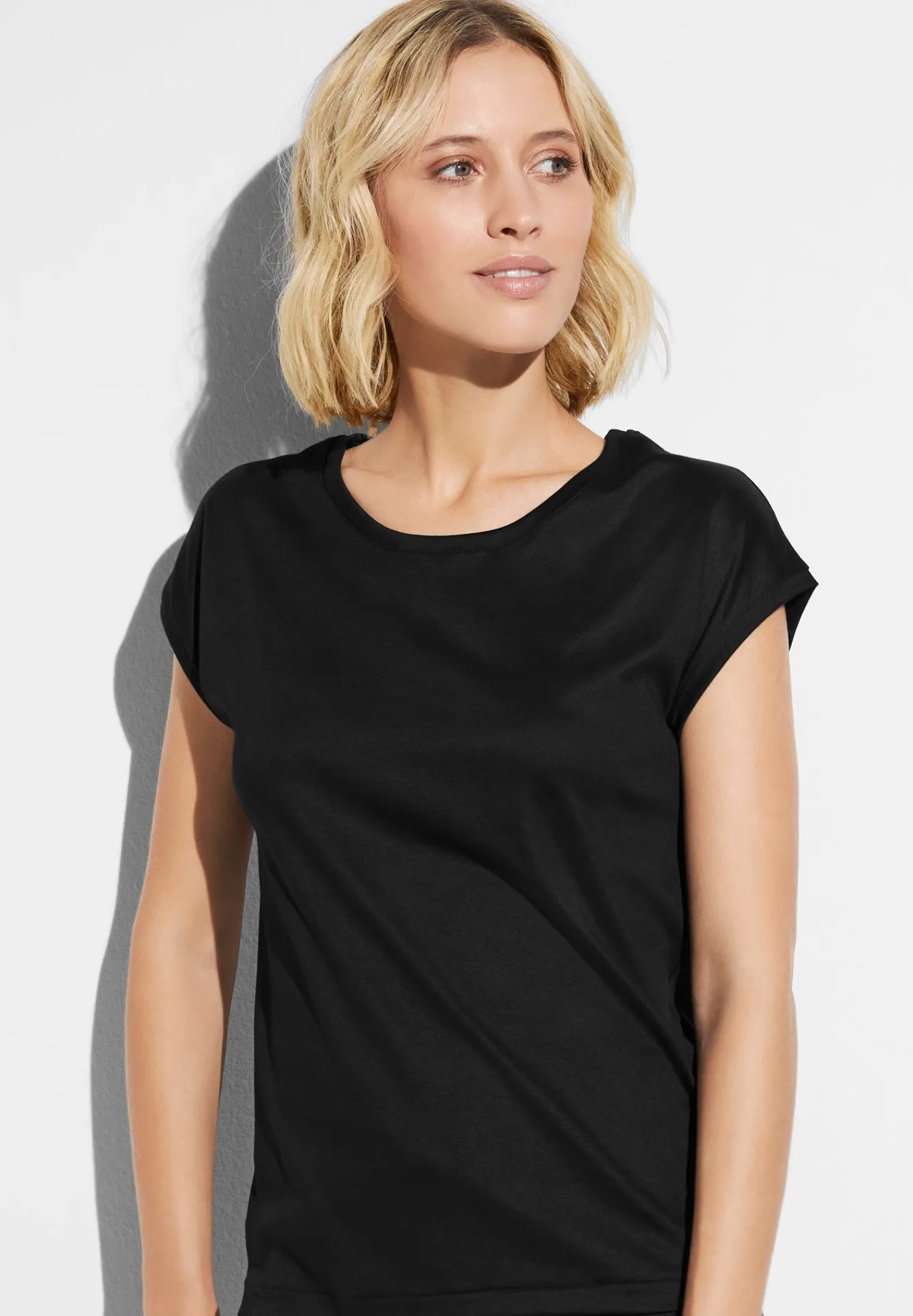 Sea Island|T-Shirts-Zimmerli Sea IslandT-Shirt à manches courtes - black