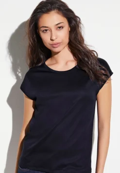 Sea Island|T-Shirts-Zimmerli Sea IslandT-Shirt à manches courtes - navy