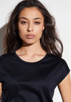 Sea Island|T-Shirts-Zimmerli Sea IslandT-Shirt à manches courtes - navy