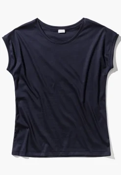 Sea Island|T-Shirts-Zimmerli Sea IslandT-Shirt à manches courtes - navy