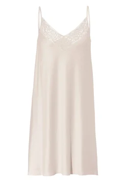 Chemises De Nuit-Zimmerli Silk DreamsChemise de nuit bretelles spaghetti - vanilla