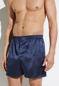 Silk Nightwear|Boxershorts-Zimmerli Silk NightwearBoxer Shorts - dots