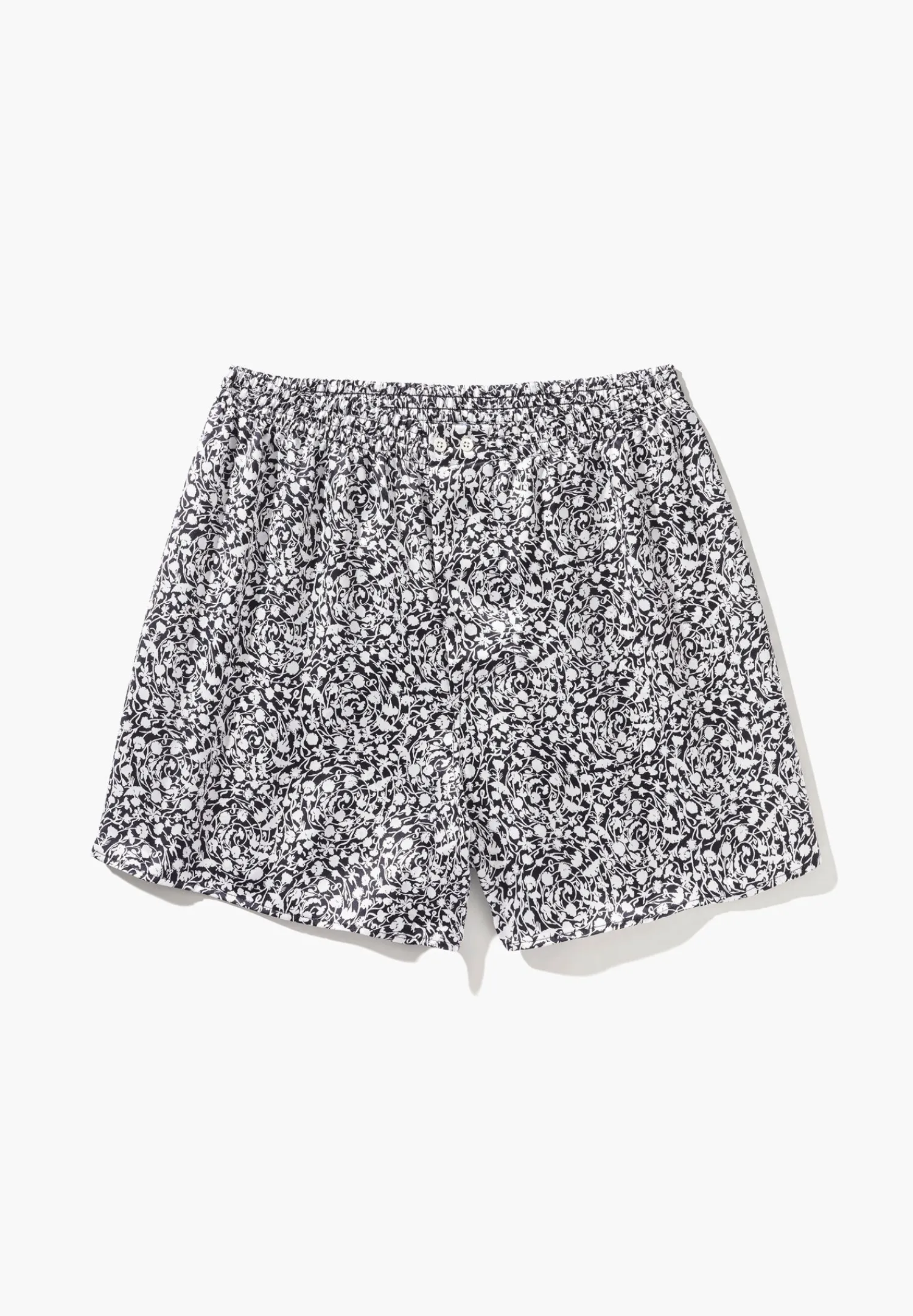 Silk Nightwear|Boxershorts-Zimmerli Silk NightwearBoxer Shorts - black-white