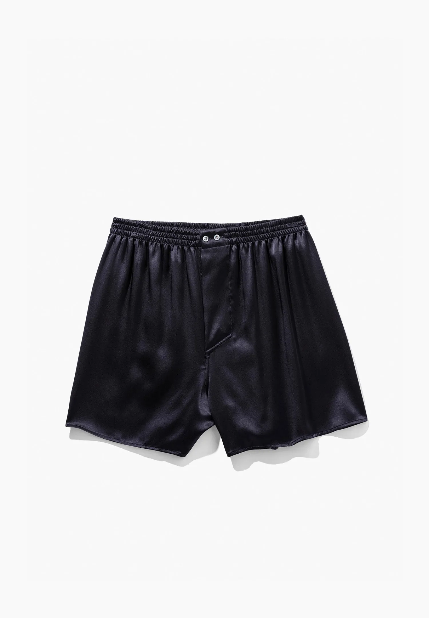 Silk Nightwear|Boxershorts-Zimmerli Silk NightwearBoxer Shorts - navy