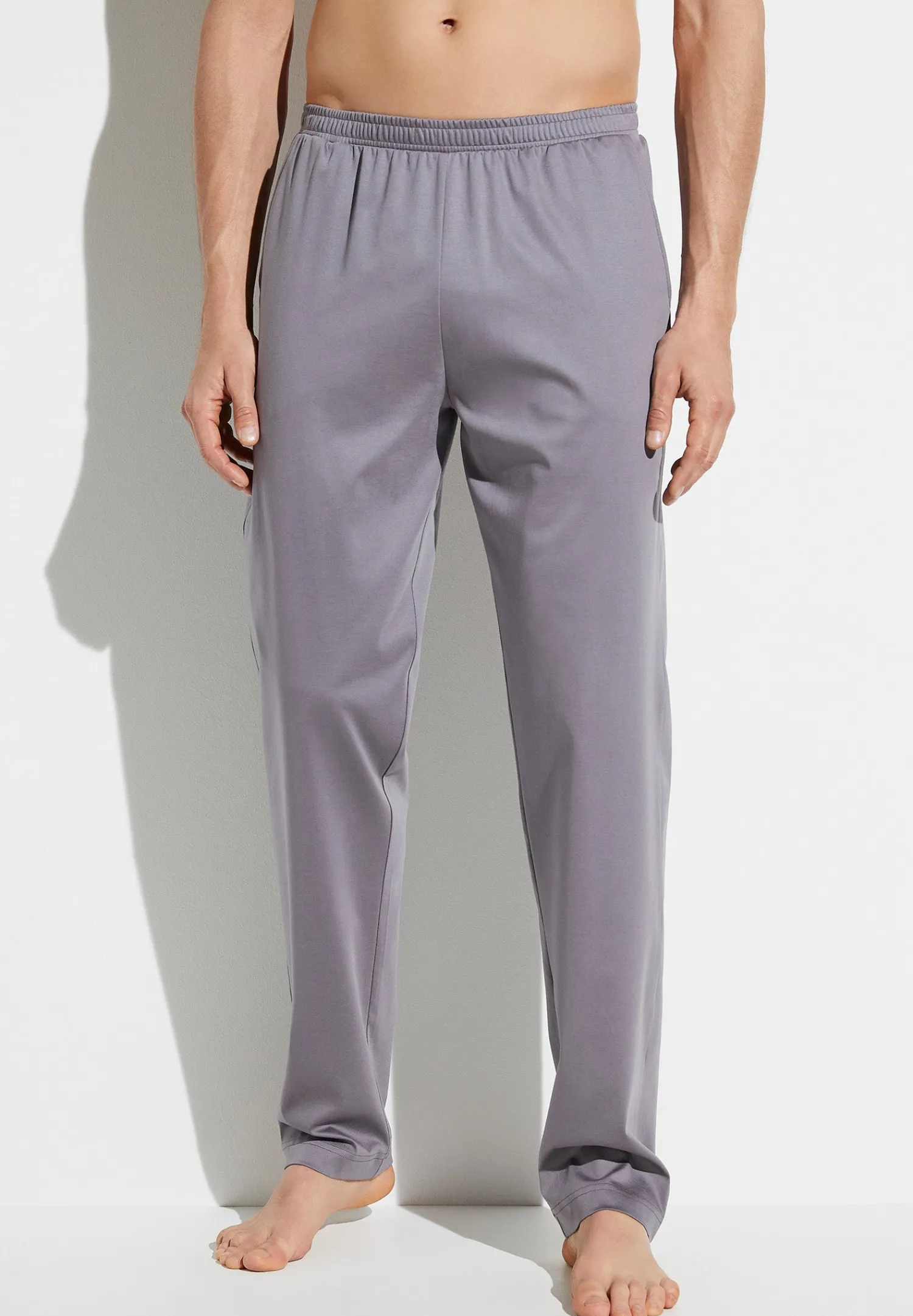 Supreme Green Cotton|Pantalons-Zimmerli Supreme Green CottonPantalon - grey