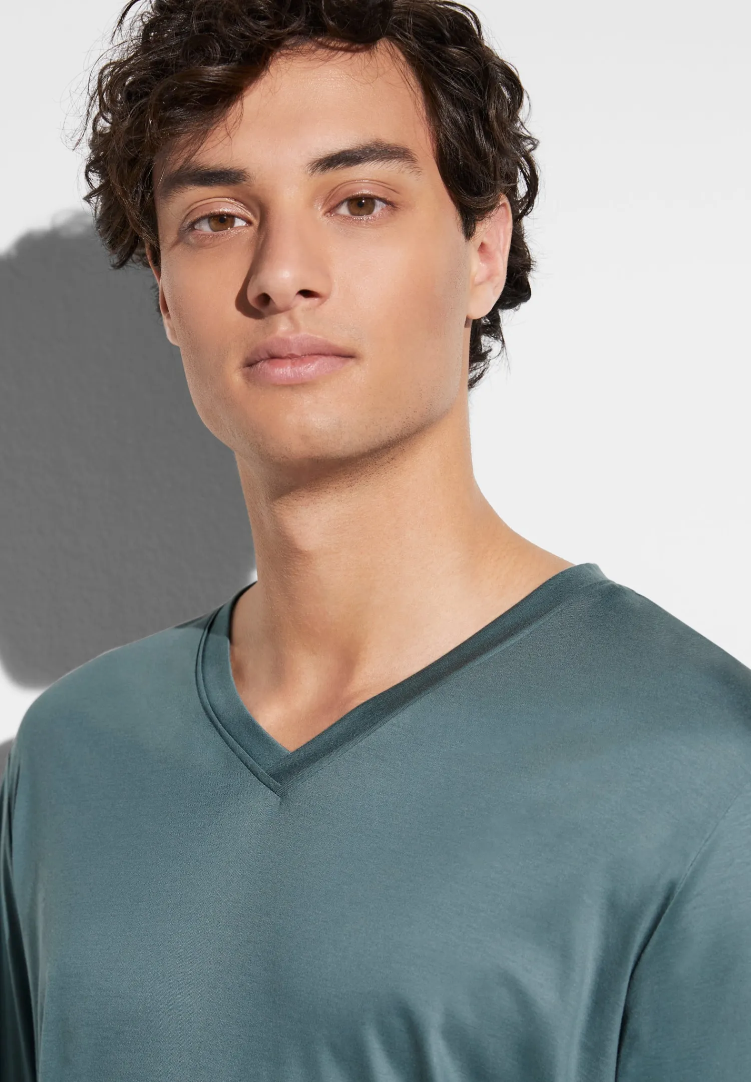 Pyjamas-Zimmerli Sustainable LuxuryPyjama longues - jade