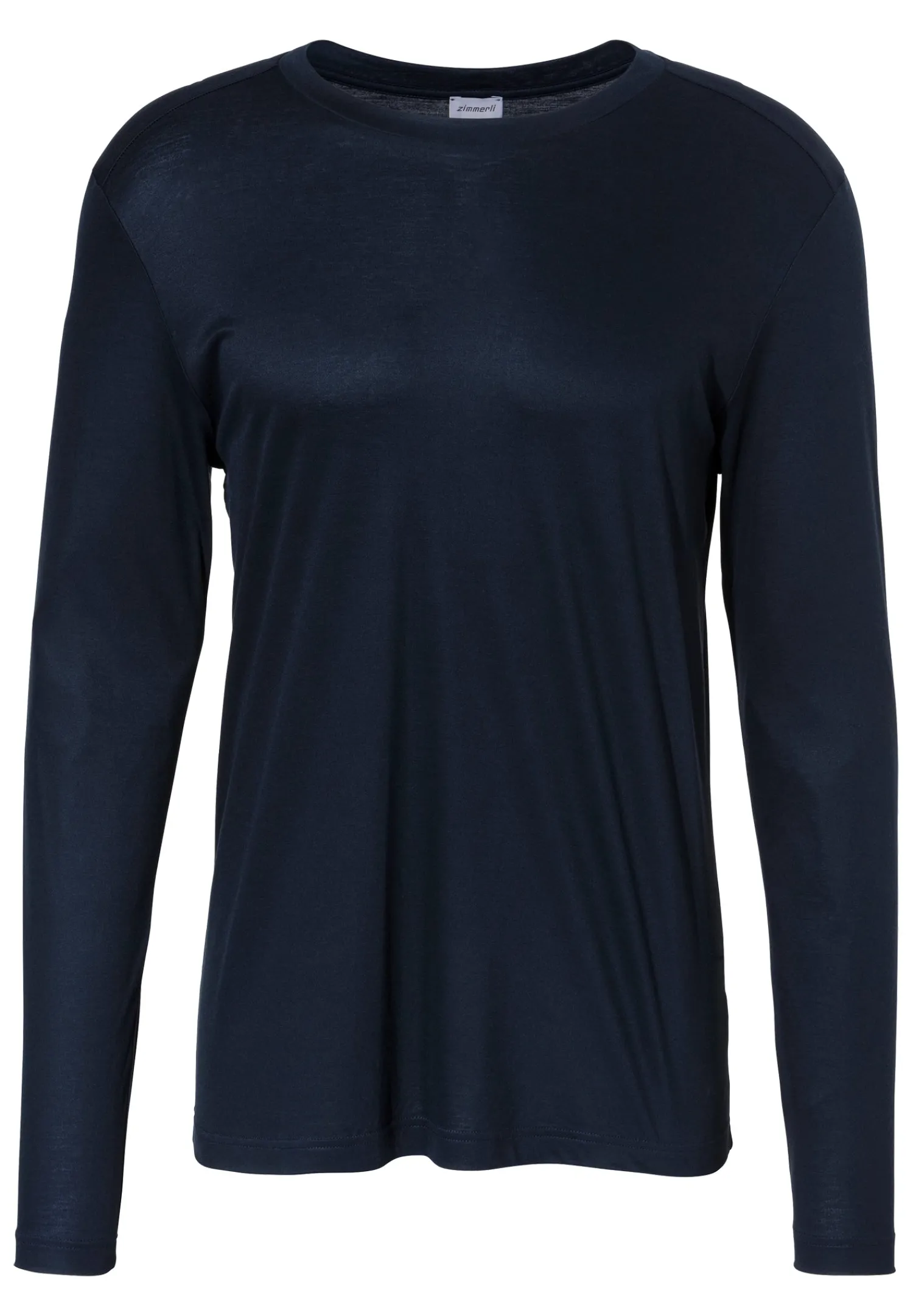 T-Shirts Manches Longues|T-Shirts-Zimmerli Sustainable LuxuryT-Shirt à manches longues - twilight blue