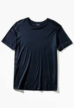 T-Shirts|T-Shirts-Zimmerli Sustainable LuxuryT-Shirt à manches courtes - twilight blue