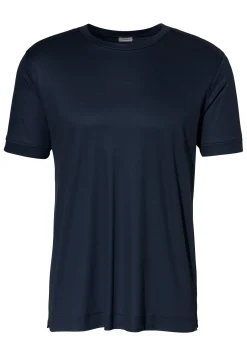 T-Shirts|T-Shirts-Zimmerli Sustainable LuxuryT-Shirt à manches courtes - twilight blue