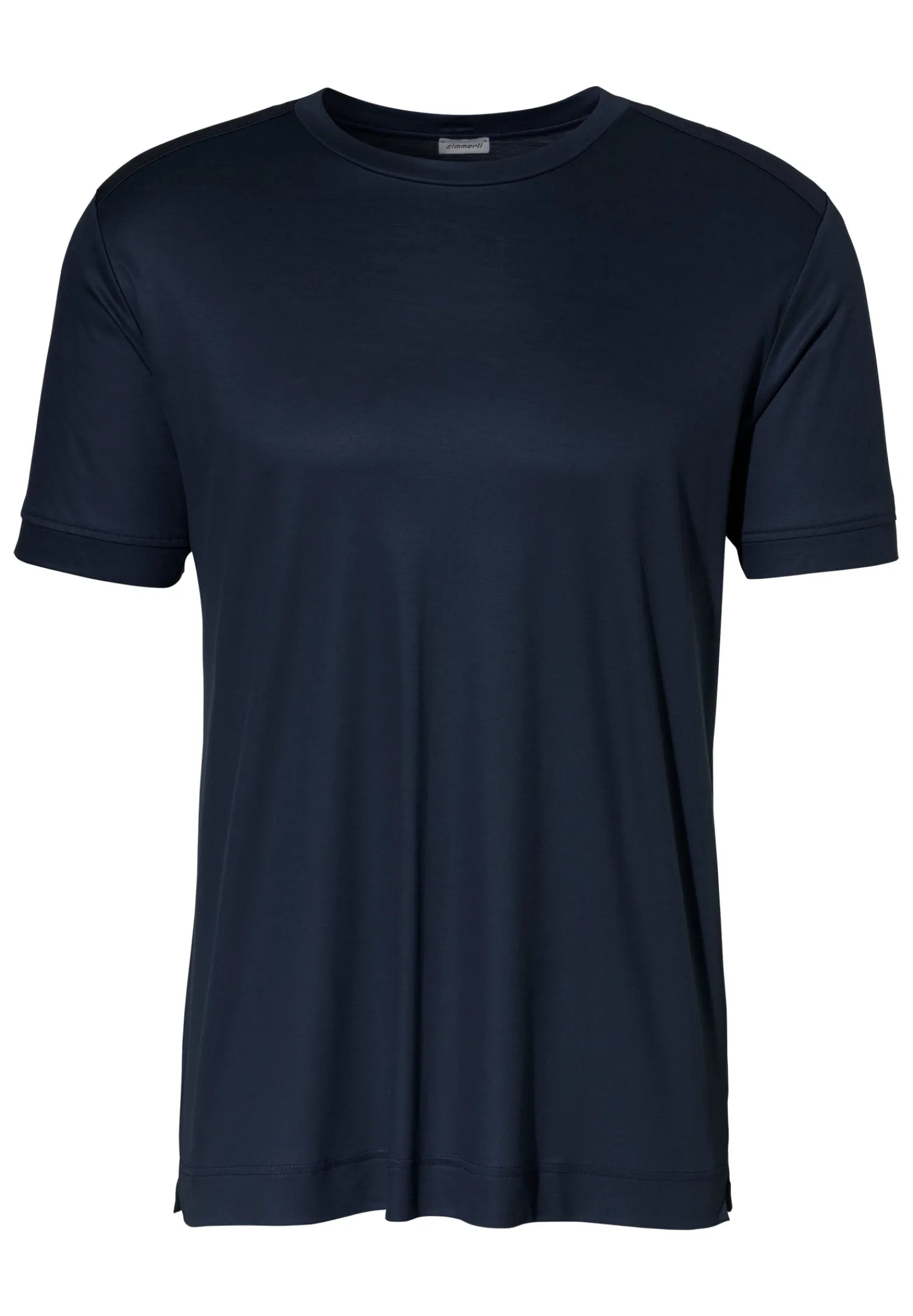 T-Shirts|T-Shirts-Zimmerli Sustainable LuxuryT-Shirt à manches courtes - twilight blue
